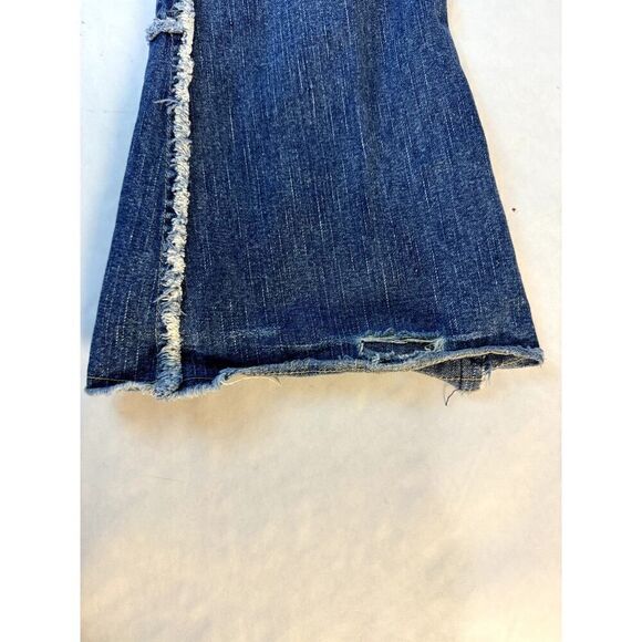 Vintage Embroidered My Michelle Jeans Bell Bottom 70s 80s 90s - Girls Size 7 - Picture 11 of 13